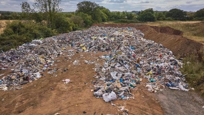 Waste pile to cost taxpayers 'hundreds of thousands' — Hinckley news photo